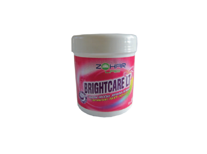 BRIGHTCARE LT- אבקה מלבינה כביסה- זהר דליה