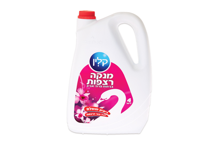 מנקה רצפות בניחוח פרחי אביב 4 ליטר - קלין